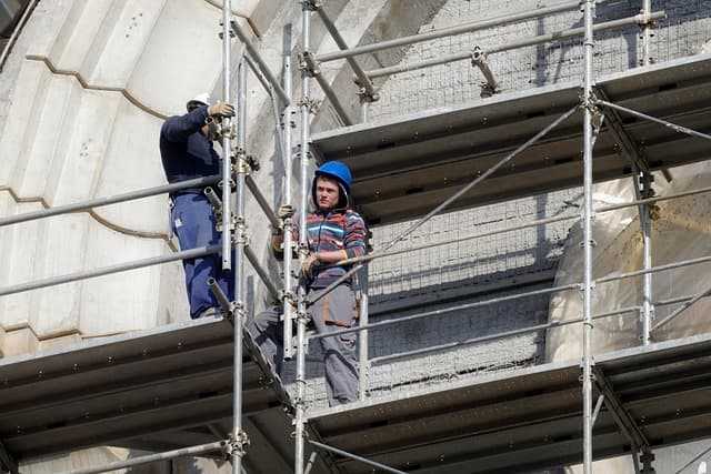 Medidas de seguridad para trabajar en andamios